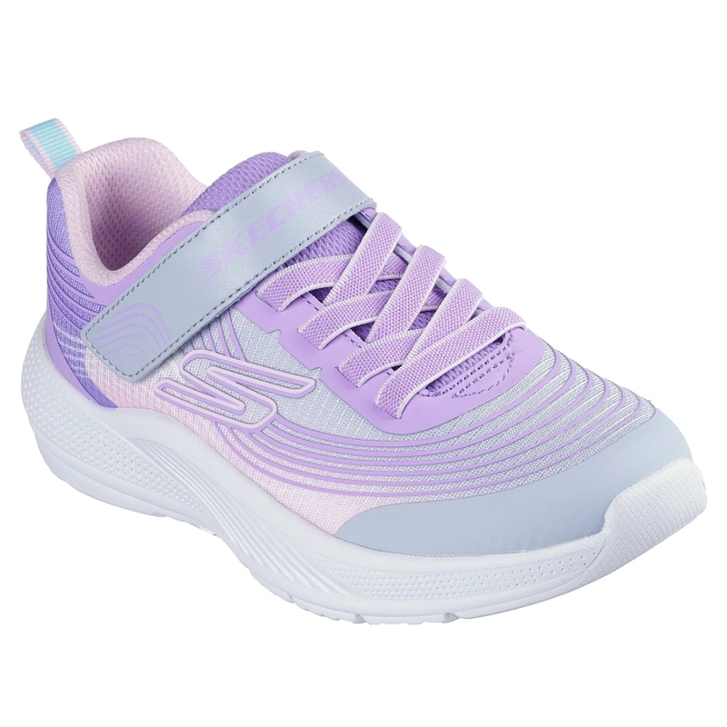 ZAPATILLAS SKECHERS NIÑA MICROSPEC ADVANCE GRIS - 5