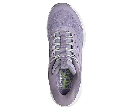 ZAPATILLAS SKECHERS NIÑA SLIP-INS GLIDE-STEP + MORADO - 1