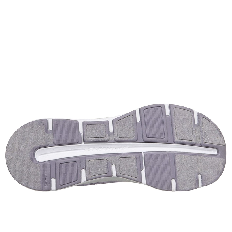 ZAPATILLAS SKECHERS NIÑA SLIP-INS GLIDE-STEP + MORADO - 3