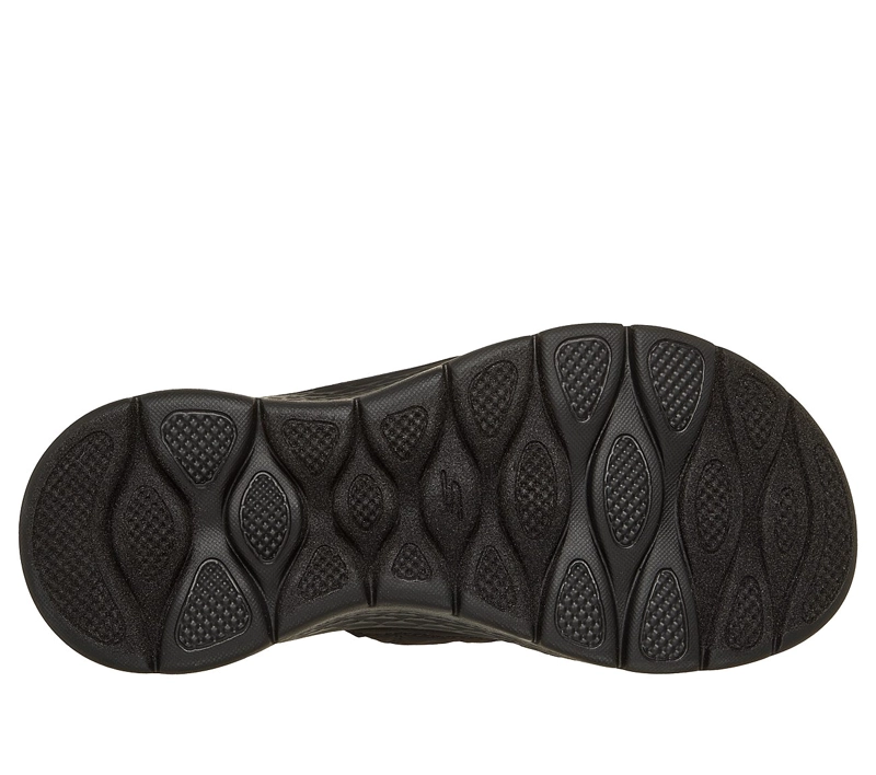 SANDALIAS SKECHERS MUJER GO WALK FLEX SANDAL NEGRO - 4