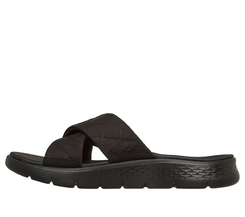 SANDALIAS SKECHERS MUJER GO WALK FLEX SANDAL NEGRO - 5