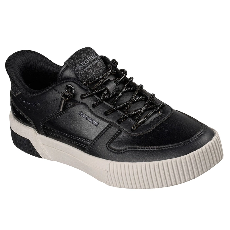 ZAPATILLAS SKECHERS MUJER SLIP-INS JADE NEGRO - 5