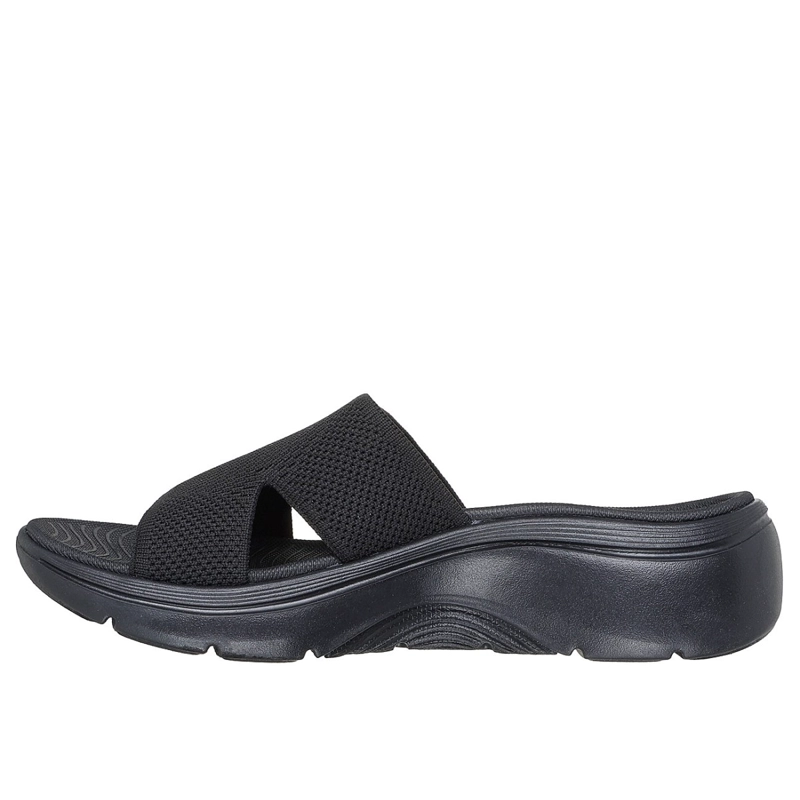 SANDALIAS SKECHERS MUJER SLIP-INS GO WALK ARCH FIT 2.0 NEGRO - 5