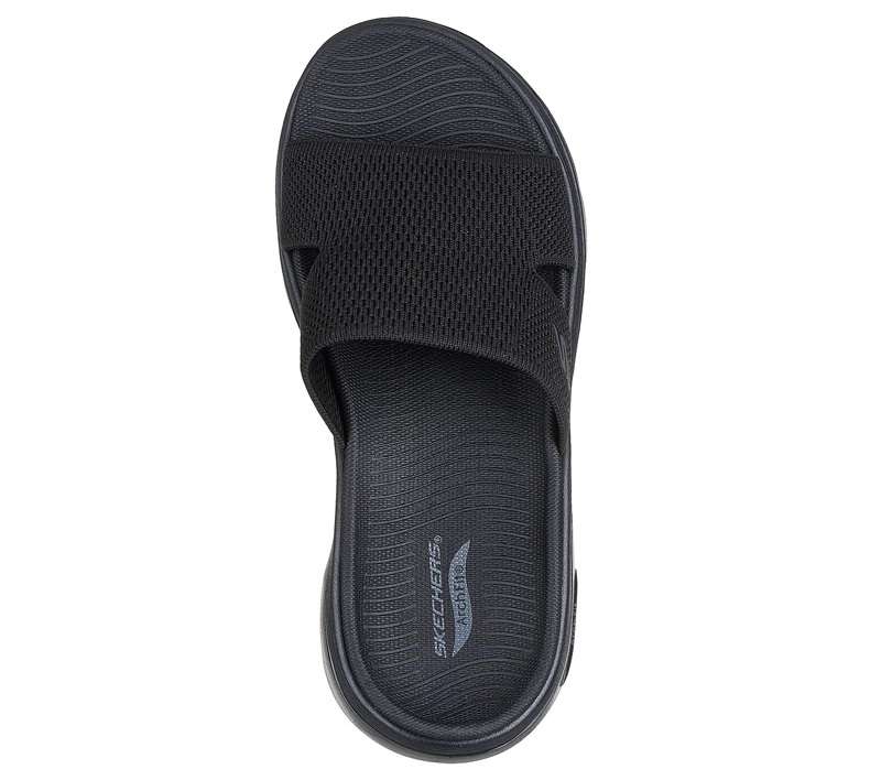 SANDALIAS SKECHERS MUJER SLIP-INS GO WALK ARCH FIT 2.0 NEGRO - 3
