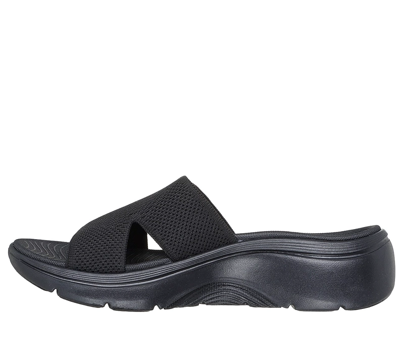SANDALIAS SKECHERS MUJER SLIP-INS GO WALK ARCH FIT 2.0 NEGRO - 5