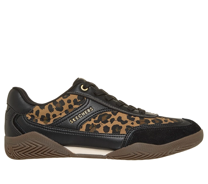 ZAPATILLAS SKECHERS MUJER ZINGER EVO WORLD STRIKER NEGRO - 1