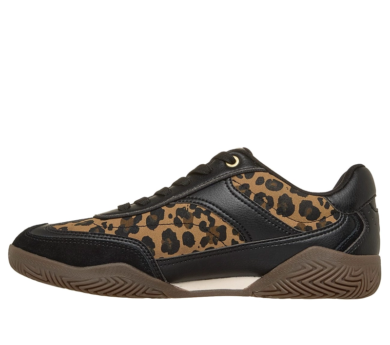 ZAPATILLAS SKECHERS MUJER ZINGER EVO WORLD STRIKER NEGRO - 4