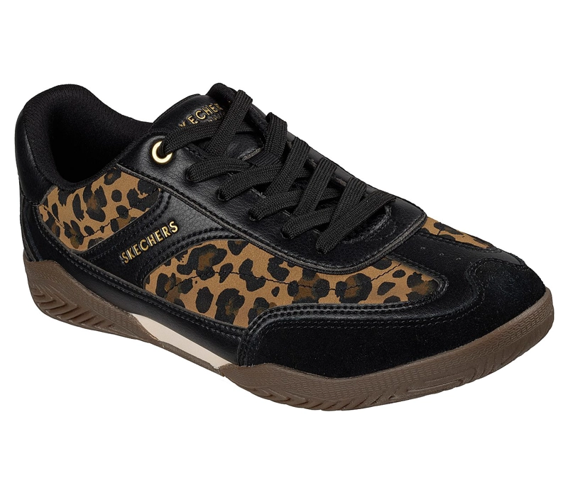 ZAPATILLAS SKECHERS MUJER ZINGER EVO WORLD STRIKER NEGRO - 5