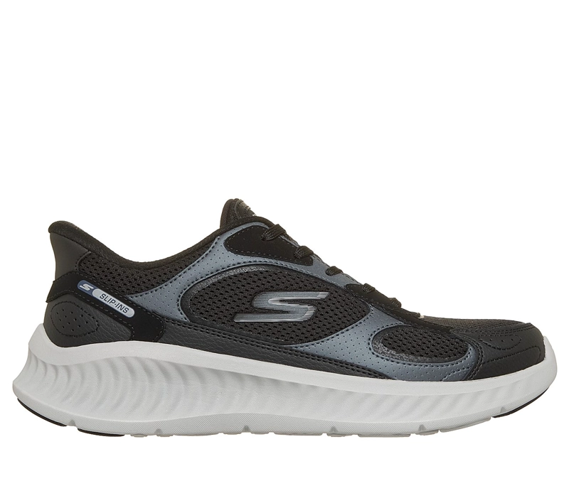 ZAPATILLAS SKECHERS MUJER SLIP-INS GO WALK NOW AURA NEGRO - 1