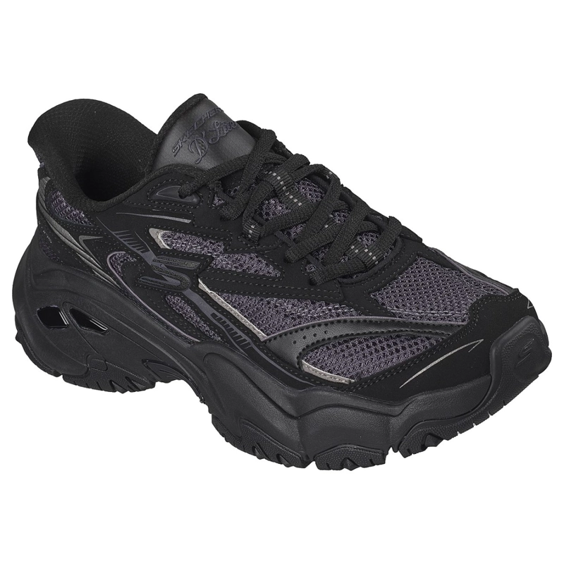 ZAPATILLAS SKECHERS MUJER SLIP-INS DLITES 6.0 NEGRO - 2