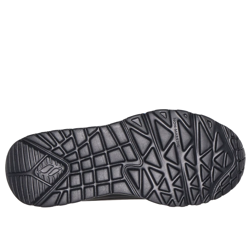 ZAPATILLAS SKECHERS NIÑA JGOLDCROWN UNO LITE NEGRO - 3