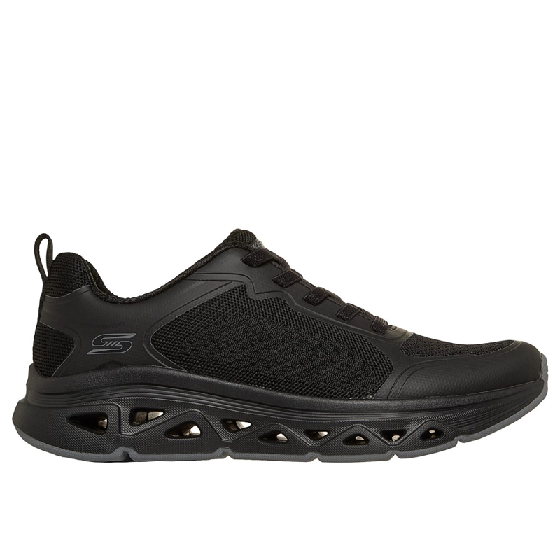 ZAPATILLAS SKECHERS MUJER BOBS SPORT ARC WAVES REMIX NEGRO - 1