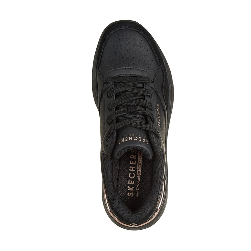 ZAPATILLAS SKECHERS MUJER ROVINA LITE NEGRO - 2