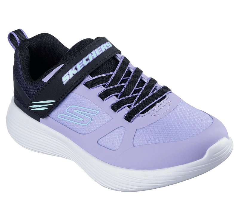ZAPATILLAS SKECHERS NIÑA GO RUN 400 V.2 TRACE TRACK MORADO - 5