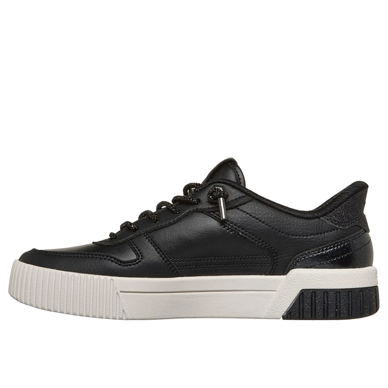 ZAPATILLAS SKECHERS MUJER SLIP-INS JADE NEGRO - 4