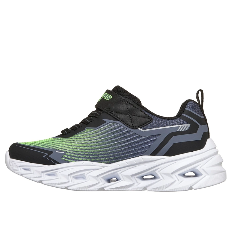ZAPATILLAS SKECHERS NIÑO S-LIGHTS VORTEX 3.0 NEGRO - 4