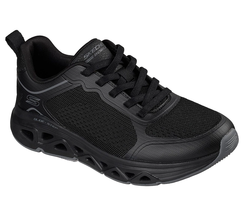 ZAPATILLAS SKECHERS MUJER BOBS SPORT ARC WAVES REMIX NEGRO - 2