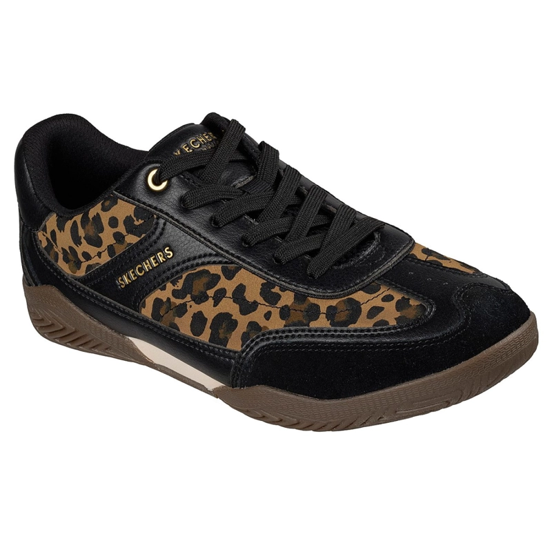 ZAPATILLAS SKECHERS MUJER ZINGER EVO WORLD STRIKER NEGRO - 5