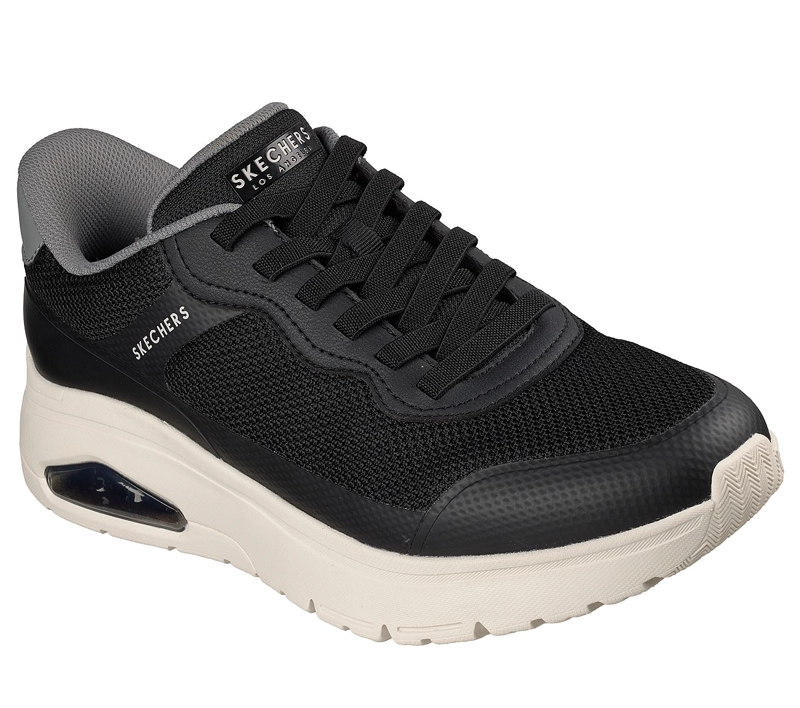 ZAPATILLAS SKECHERS HOMBRE SLIP-INS UNO FLEX NEGRO - 5