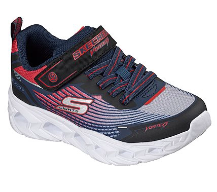 ZAPATILLAS SKECHERS NIÑO S-LIGHTS VORTEX 3.0 NEGRO - 4