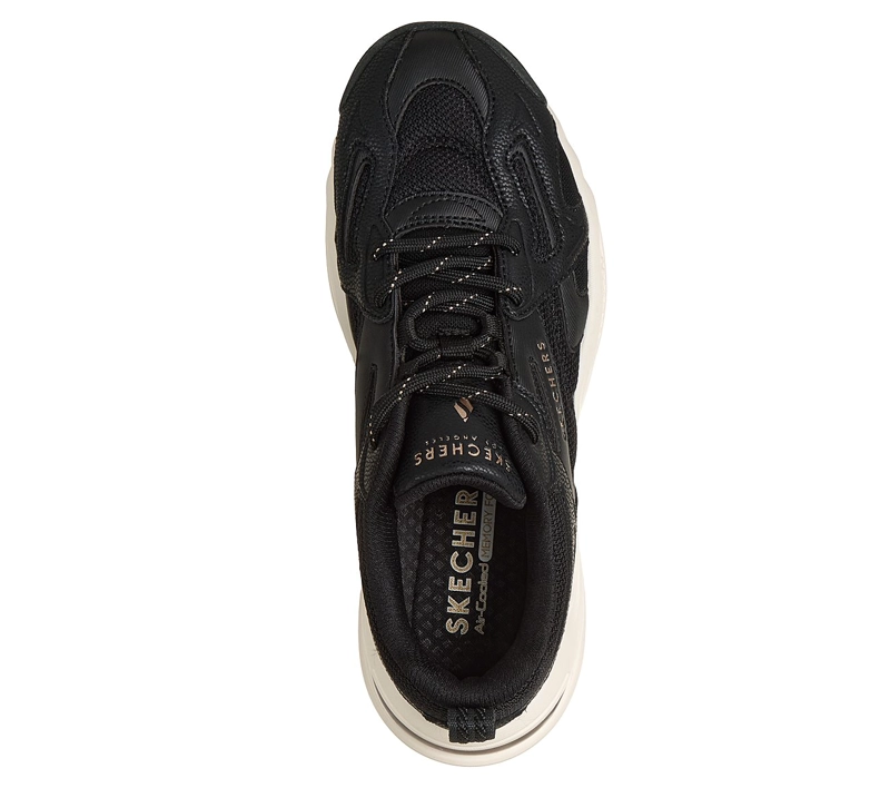 ZAPATILLAS SKECHERS MUJER UNO RYZE NEGRO - 2
