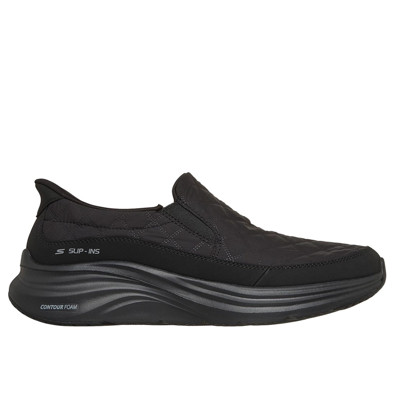ZAPATILLAS SKECHERS HOMBRE SLIP-INS CONTOUR FOAM NEGRO - 1