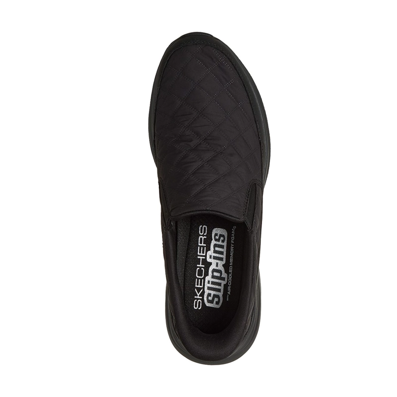 ZAPATILLAS SKECHERS HOMBRE SLIP-INS CONTOUR FOAM NEGRO - 2