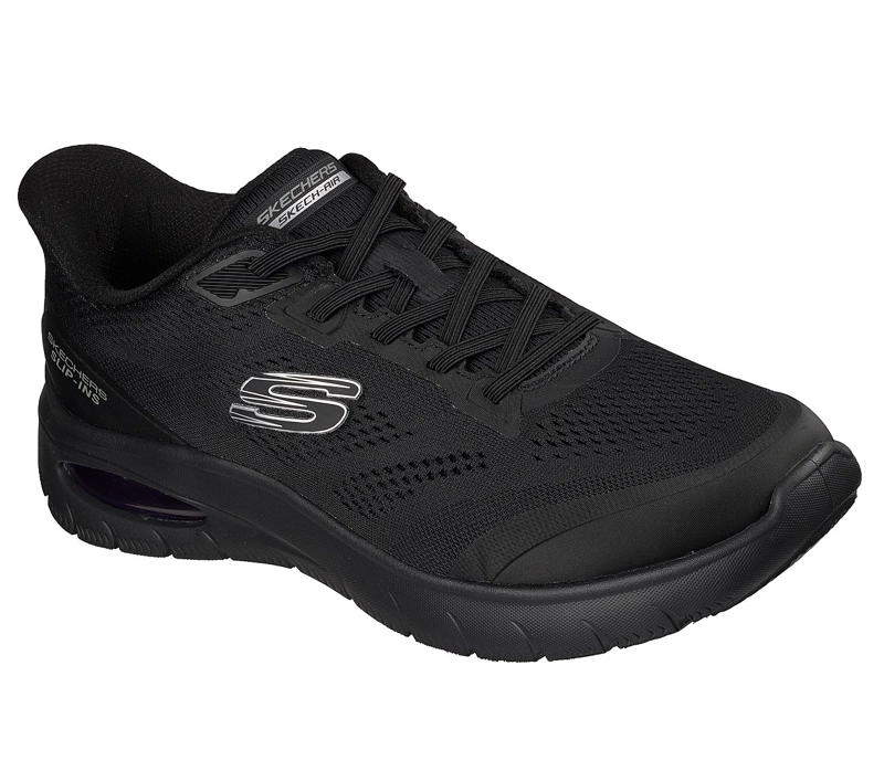 ZAPATILLAS SKECHERS HOMBRE SLIP-INS SKECH-AIR SUMMITS NEGRO - 5