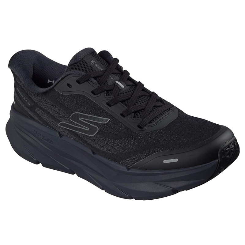 ZAPATILLAS SKECHERS HOMBRE SLIP-INS MAX CUSHIONING NEGRO - 5