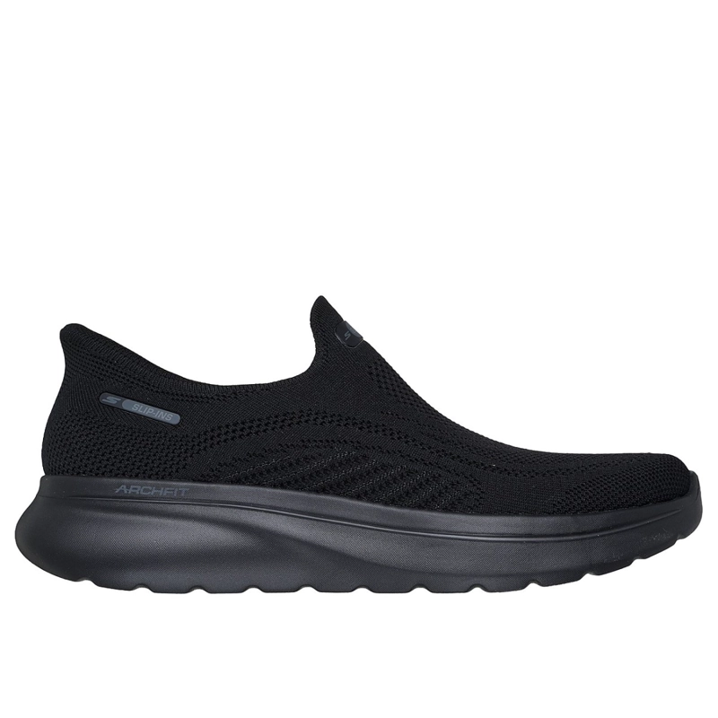 ZAPATILLAS SKECHERS HOMBRE SLIP-INS RELAXED FIT GO NEGRO - 1