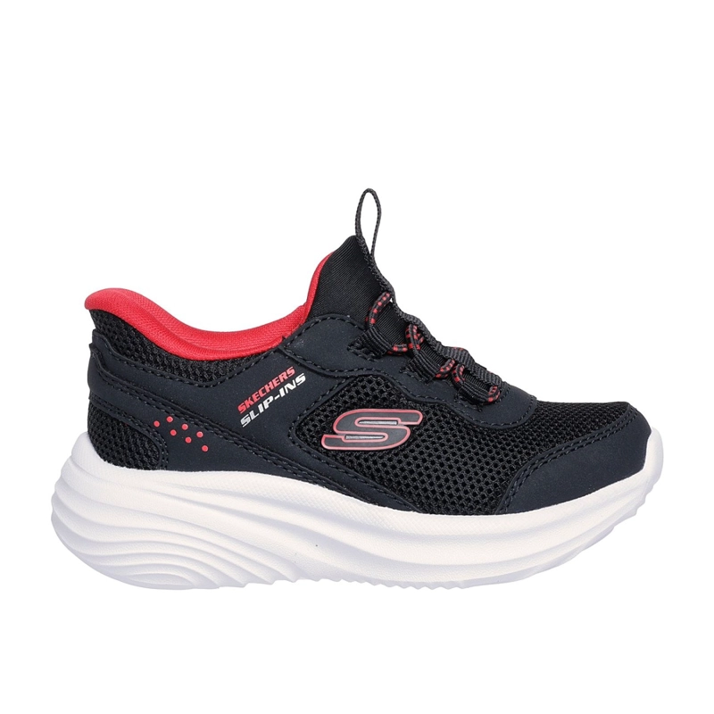 ZAPATILLAS SKECHERS NIÑO - SLIP-INS BOUNDER PRO NEGRO - 1