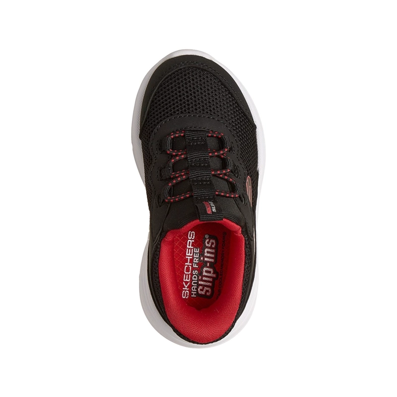 ZAPATILLAS SKECHERS NIÑO - SLIP-INS BOUNDER PRO NEGRO - 2