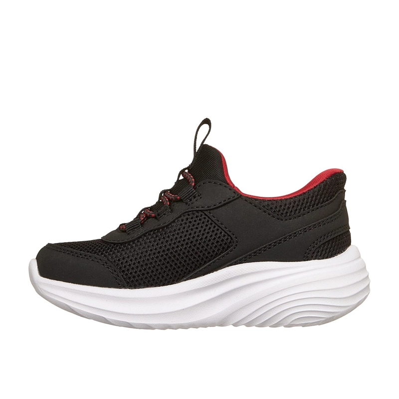 ZAPATILLAS SKECHERS NIÑO - SLIP-INS BOUNDER PRO NEGRO - 4