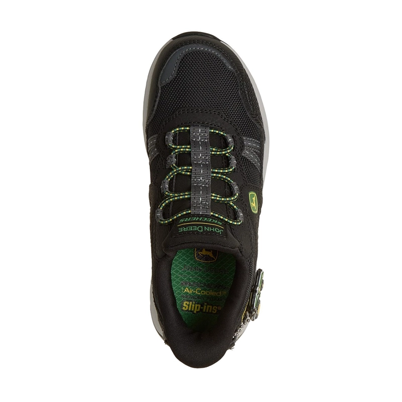 ZAPATILLAS SKECHERS NIÑO SLIP-INS JOHN DEERE STORM NEGRO - 2