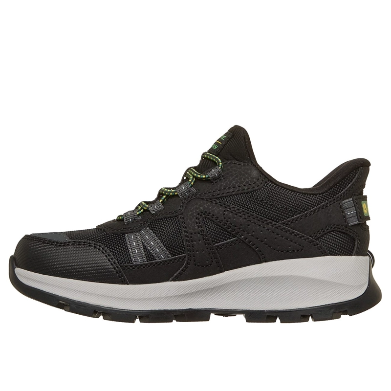 ZAPATILLAS SKECHERS NIÑO SLIP-INS JOHN DEERE STORM NEGRO - 4