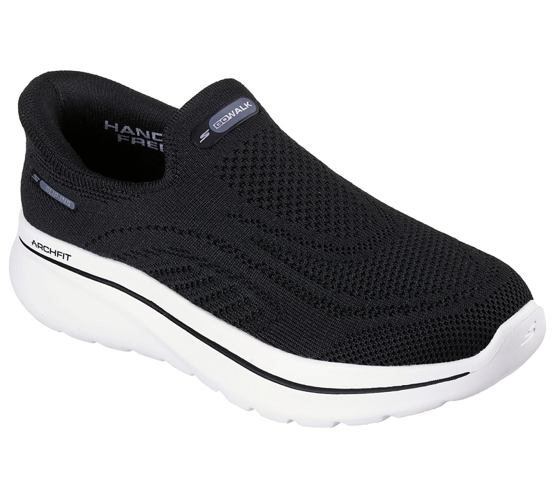 ZAPATILLAS SKECHERS MUJER SLIP-INS RELAXED FIT GO WALK NEGRO - 5