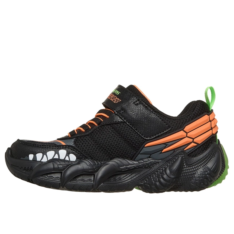 ZAPATILLAS SKECHERS NIÑO SKECH-O-SAURUS LIGHTS 3.0 NEGRO - 4