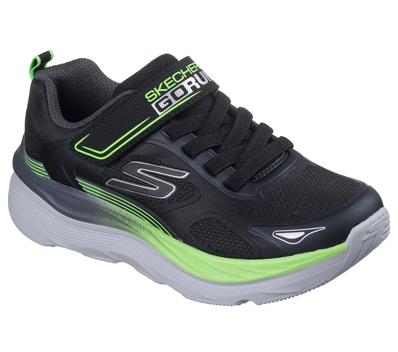ZAPATILLAS SKECHERS NIÑO MAX RUN NEGRO - 2