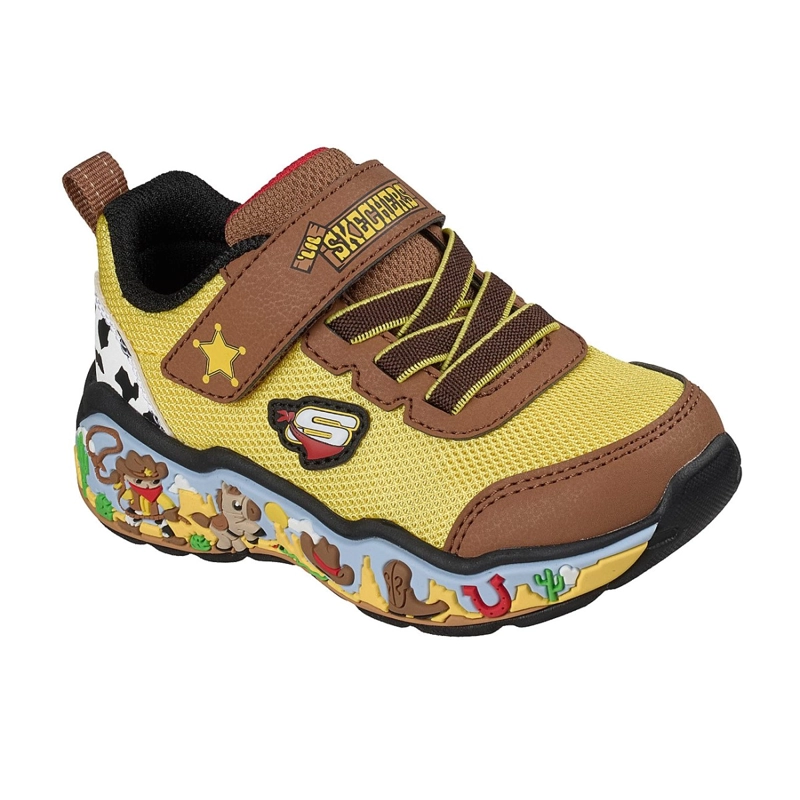 ZAPATILLAS SKECHERS NIÑO - PLAY SCENE CAFE - 5