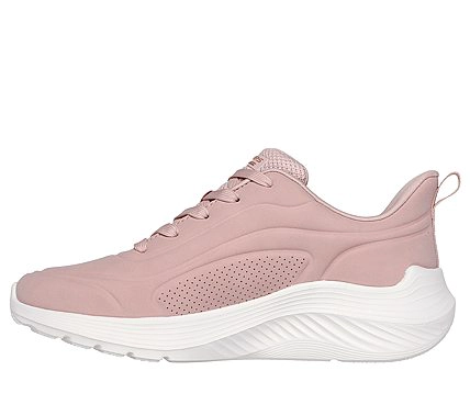 ZAPATILLAS SKECHERS MUJER BOBS SPORT SQUAD WAVES ROSADO - 4