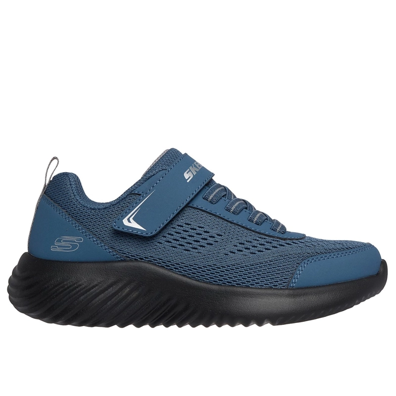 ZAPATILLAS SKECHERS NIÑO BOUNDER QUANTARUN GRIS - 1