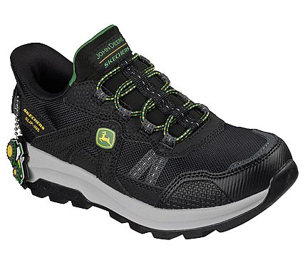 ZAPATILLAS SKECHERS NIÑO SLIP-INS JOHN DEERE STORM NEGRO - 4