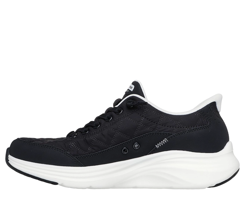 ZAPATILLAS SKECHERS MUJER SLIP-INS CONTOUR FOAM NEGRO - 4