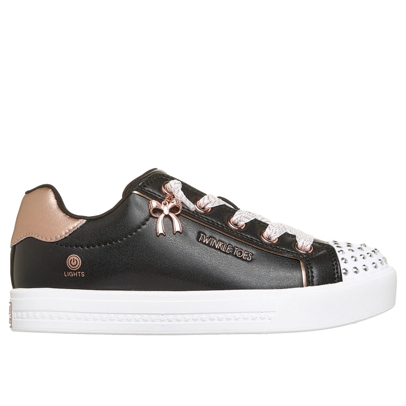 ZAPATILLAS SKECHERS NIÑA TWINKLE TOES TWINKLE STAR NEGRO - 1