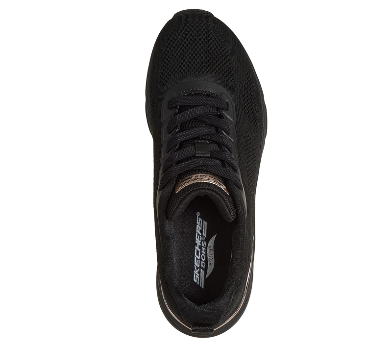 ZAPATILLAS SKECHERS MUJER SLIP-INS BOBS ARCH FIT ELEV8 NEGRO - 2