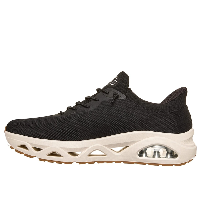 ZAPATILLAS SKECHERS HOMBRE SLIP-INS UNO GLIDE-STEP AIR NEGRO - 4