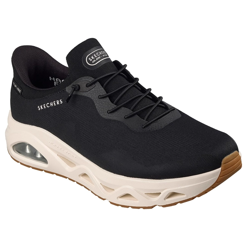 ZAPATILLAS SKECHERS HOMBRE SLIP-INS UNO GLIDE-STEP AIR NEGRO - 5