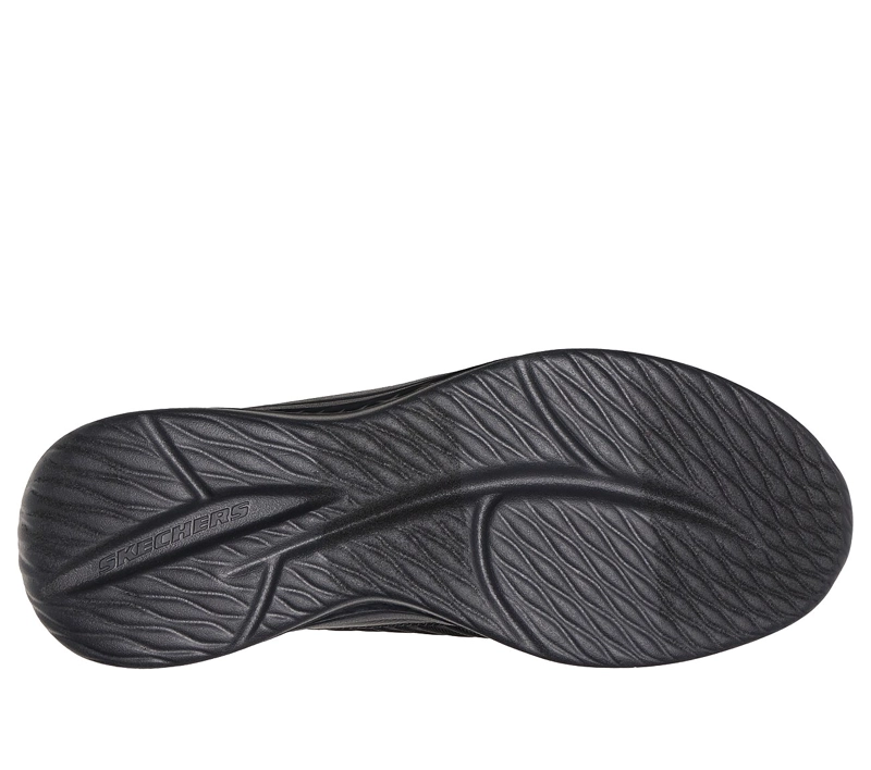 ZAPATILLAS SKECHERS HOMBRE SLIP-INS RELAXED FIT SLADE NEGRO - 3
