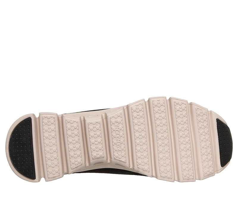 ZAPATILLAS SKECHERS MUJER SLIP-INS GLIDE-STEP VIBEY NEGRO - 3