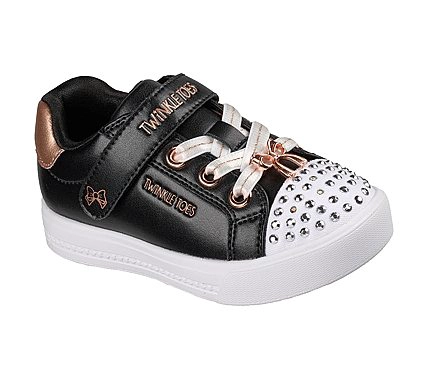 ZAPATILLAS SKECHERS NIÑA - SUPER STARLITE NEGRO - 1